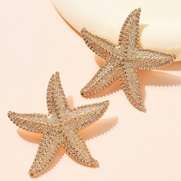 Starfish earrings - Picture 3 of 3